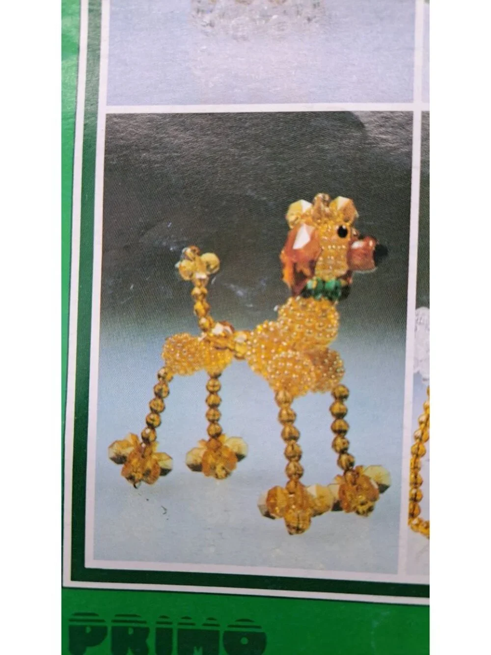 Vintage A Beaded Animal Collection Volume 1 & 2 Lot Craft Booklets Primo Crafts